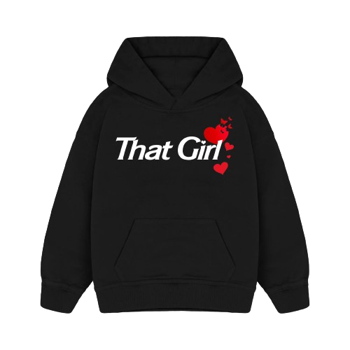 That Girl Black Hoodie